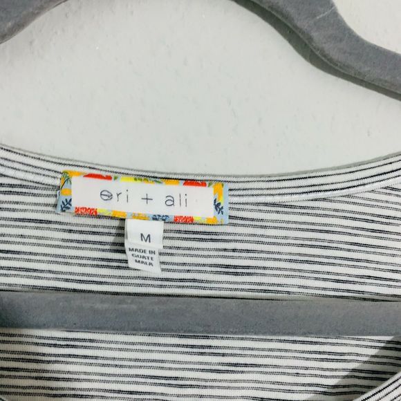 Anthropologie eri+ali Puff Sleeve Striped Top - Picture 4 of 5